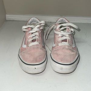 Light pink kids vans